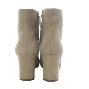 MANOLO BLAHNIK ROSIE ブーツ ショート スエード 36 ベージュ