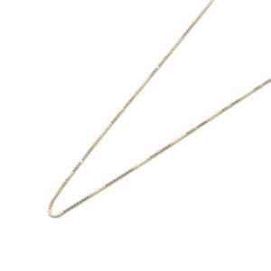 ete ミラーカットチェーン ネックレス K18YG