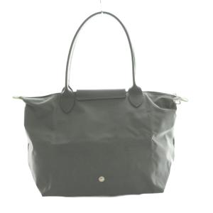 Longchamp ル プリアージュグリーン M ショルダーバッグ トート グレー l2605919p66 /SS OS
