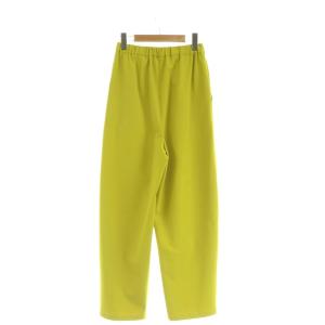 nagonstans 23AW ELASTIC COCOON PANTS コクーンパンツ イージー ハイウエスト S イエロー