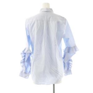 COMME des GARCONS COMME des GARCONS シャツ ブラウス 長袖 前開き コットン XS ライトブルー /NR OS