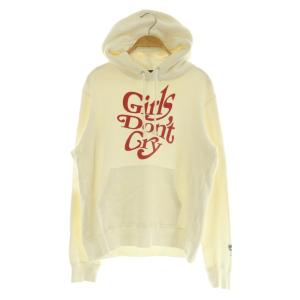 VERDY Giri Don't Cry パーカー フーディ プルオーバー スウェット 長袖 2 ホワイト