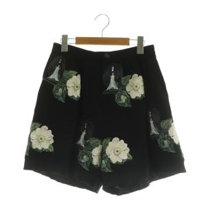 エドワード ゴーリー ドラキュラ ショートパンツ スパンコール ビーズ 1 ブラック /MY OS