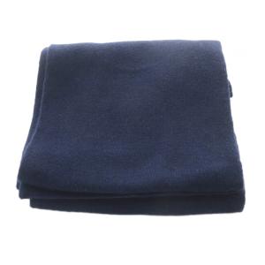 POLO RALPH LAUREN ポロベア刺繍 ニットマフラー ロゴ 紺 ネイビー /SR SH