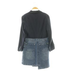 Ameri VINTAGE アメリ AMERI DENIM DOCKING JACKET テーラードジャケット ロングジャケット M