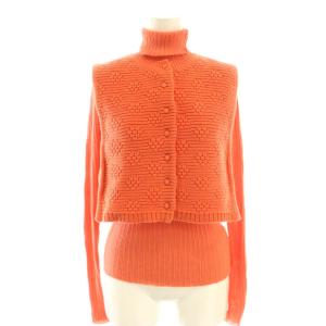 アメリ AMERI CARDIGAN LIKE VEST SET TOP 2点セット ニット プルオーバー