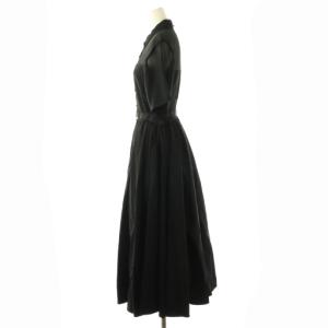 Ameri VINTAGE CORSET DOCKING DRESS ワンピース 半袖 S ブラック /ES OS