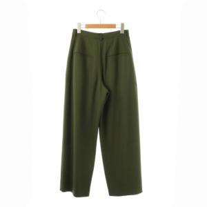 CLANE ベーシックタックパンツ ワイドパンツ 1 カーキグリーン /ES OS