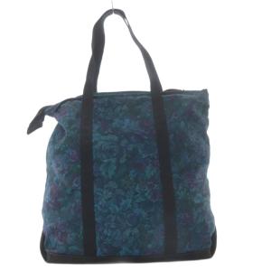 GREGORY トートバッグ 花柄 ナイロン グリーン /YO3