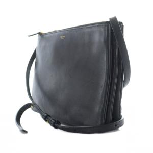 CELINE トリオ ショルダーバッグ ブラック