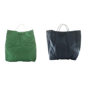 NOMADIS サック SAC リバーシブルトートバッグ 緑 グリーン 紺 ネイビー /SS OS