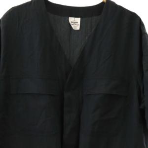 OUTDOOR PRODUCTS 25SS ダブルポケットVネックオールインワン ジャンプスーツ F チャコール /ES OS