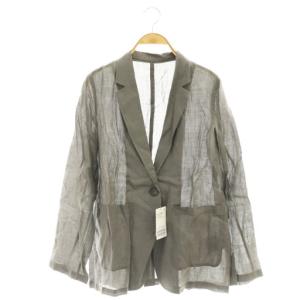 25SS ラミーシアーライトジャケット テーラードジャケット 38 グレー /DF OS