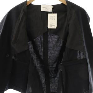 UNITED ARROWS UWSC 6ボタン ブレザー ジャケット テーラード ダブル 38 ネイビー /HK OS