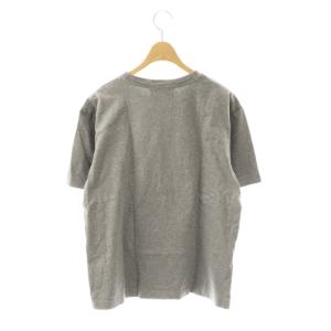 PLAN C グラフィック Tシャツ カットソー 半袖 S グレー /HK OS