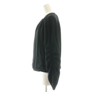 theory luxe 25SS CLEVEN ARIS ジップジャケット ブルゾン 38 ブラック /CX OS