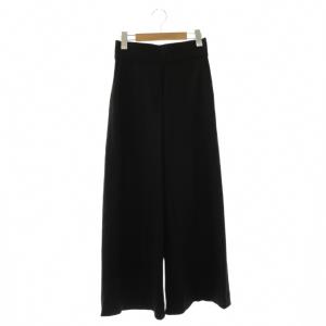 24AW LIBRA ALEYA パンツ ウール 34 ブラック /DO OS