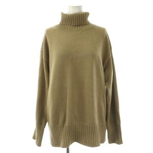 NORICH CHALIE タートルネックニット セーター 長袖 シルク 38 ベージュ /NR OS