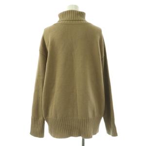 theory luxe NORICH CHALIE タートルネックニット セーター 長袖 シルク 38 ベージュ /NR OS