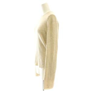 MUSE de Deuxieme Classe 24SS BOND リブ プルオーバー ニット ベージュ /DF OS
