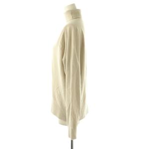 MUSE de Deuxieme Classe 24AW CAPRI タートルネック プルオーバー ニット セーター 長袖 ウール ライトベージュ /NR