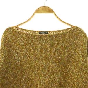 VERMEIL par iena 24AW ニット セーター 長袖 コットン ベージュ /NR OS