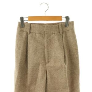 Deuxieme Classe 24AW Ethereal パンツ テーパード 36 ベージュ /HK OS