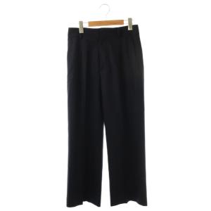 Modern Wide パンツ ストレート ジッパーフライ ウール 36 紺 /NR OS