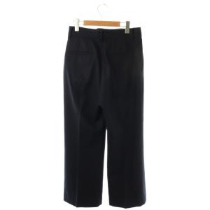 EVERYDAY I LIKE Modern Wide パンツ ストレート ジッパーフライ ウール 36 紺 /NR OS