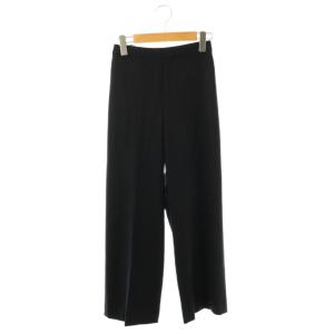 23AW LIGHT SAXONY2 WIDE PULL ON N ストレートパンツ イージー XS ネイビー