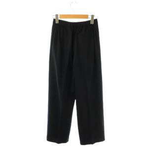 Theory 23AW LIGHT SAXONY2 WIDE PULL ON N ストレートパンツ イージー XS ネイビー