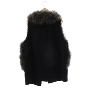 VERMEIL par iena 23AW カシミヤファージレ ベスト ネイビー グレー /CX OS