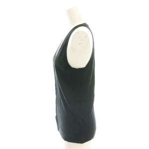 Theory 24AW REGAL WOOL SLIM VEST ベスト Vネック S ブラック /DF OS
