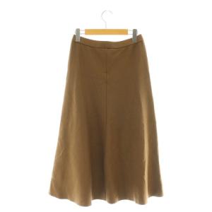 MUSE de Deuxieme Classe 25SS GIZA FLARE SKIRT スカート フレア 36 ブラウン /CX OS