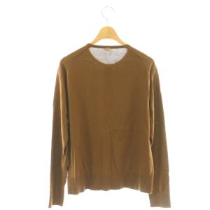 MUSE de Deuxieme Classe 25SS FF30 GIZA CARDIGAN カーディガン クルーネック ブラウン /CX OS
