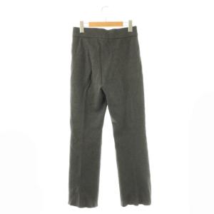 MUSE de Deuxieme Classe Diner B(AW) RIB パンツ フレア ニット リブ 36 グレー /HK OS