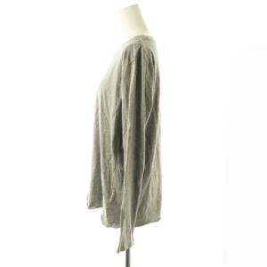 Deuxieme Classe grace プルオーバー カットソー 長袖 グレー /DO OS