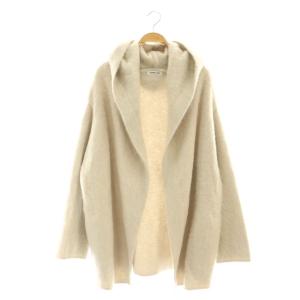 24AW Alpaca Fluffy Gown ライトベージュ