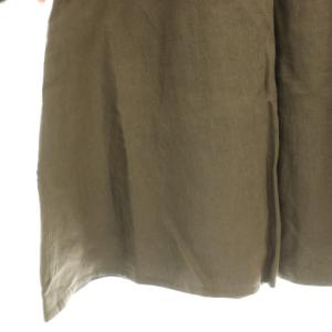EVERYDAY I LIKE 25SS Linen Flare Skirt スカート フレア リネン 34 カーキベージュ /CX OS