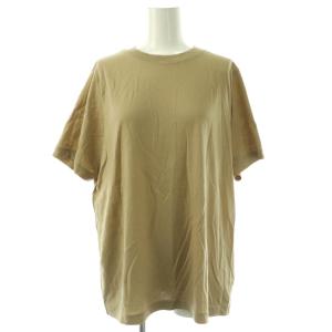 25SS Prime wool jersey Tシャツ カットソー 半袖 ベージュ /HK OS