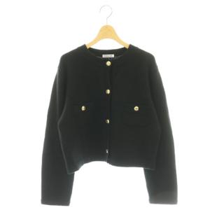 Cashmere ブレザー カーディガン ブラック