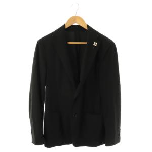 JV939AQ83 ナイロン イージーウェア テーラードジャケット 46 ブラック /ES OS SH