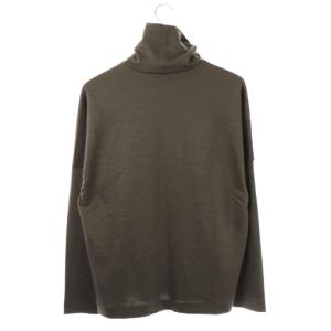 ATTACHMENT 24AW OVERSIZED HIGHNECK L/S TEE Tシャツ カットソー 2 ダークブラウン