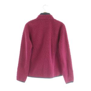 HYSTERIC GLAMOUR ヒスベア フリースジャケット ブルゾン ジップアップ ワッペン F ピンク /MY OS