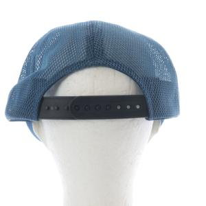 HYSTERIC GLAMOUR 帽子 野球帽 ロゴ入り ガール メッシュ キャップ ホワイト ブルー /YO23