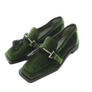 25AW UND ANGULAR SOLE TASSEL LOAFER ローファー スクエアトゥ タッセル