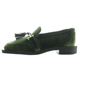 Ameri VINTAGE 25AW UND ANGULAR SOLE TASSEL LOAFER ローファー スクエアトゥ タッセル
