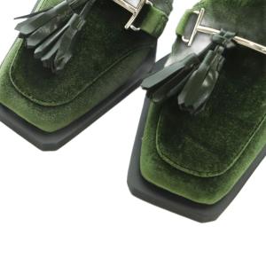 Ameri VINTAGE 25AW UND ANGULAR SOLE TASSEL LOAFER ローファー スクエアトゥ タッセル