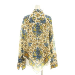 Ameri VINTAGE 25AW DAQHNE SCARF SHIRT シャツ ブラウス 総柄 F ベージュ マルチカラー /CX