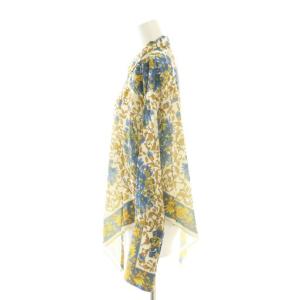 Ameri VINTAGE 25AW DAQHNE SCARF SHIRT シャツ ブラウス 総柄 F ベージュ マルチカラー /CX